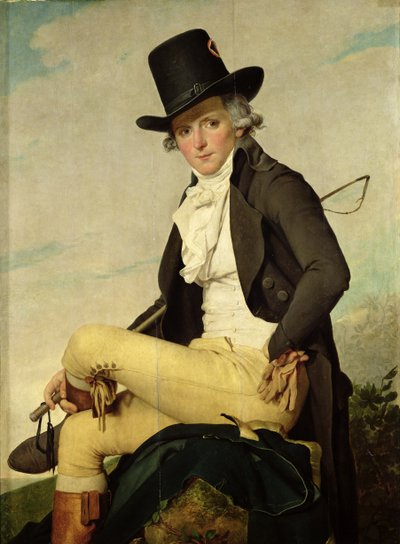 Portrait de Pierre Seriziat (1757-1847) le beau-frère de l